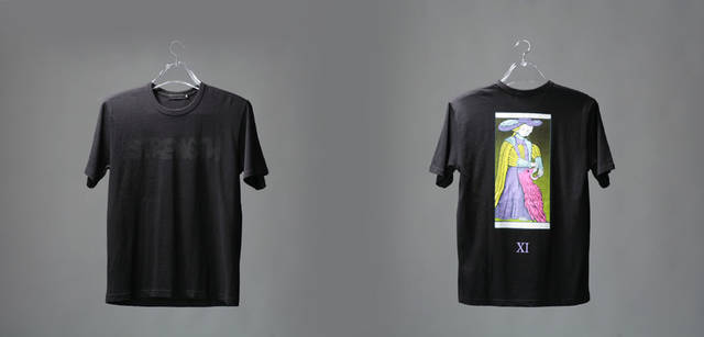 07 A/W COLLECTION 【TAROT】　T-SHIRT　「STRENGTH」　|　COLOR:WHITE、BLACK、H.GRAY　PRICE:7000円