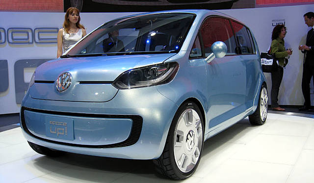 「フォルクスワーゲン スペース・アップ！」。直前の独フランクフルトショーでデビューした「アップ！」につぐコンパクトファミリーカーのコンセプト。今回がワールドプレミア（世界初公開）だ。
