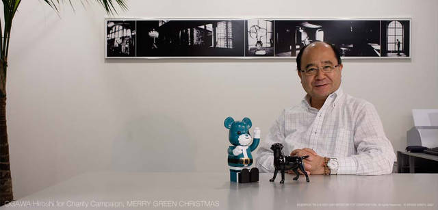 メリーグリーンクリスマス 2007｜グリーンサンタと小川 博さん