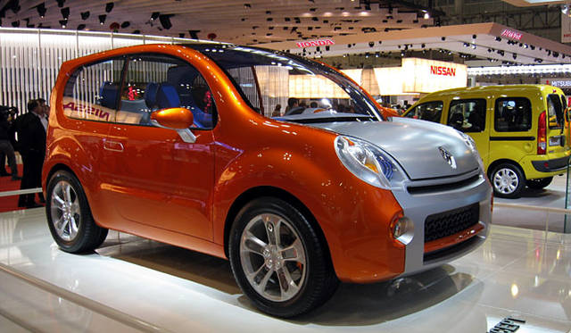 「ルノー・カングー」のショーモデル「カングー・コンパクト・コンセプト」。
