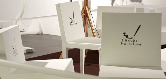 家具デザインの解釈をアートピースとして証明した、マルティ・ギセのキャンバスファニチャー。