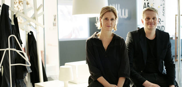 「we are going underground」の合同展示に参加した、TAF建築事務所のマティアス・ストールボム＆ガブリエラ・グスタフソン。