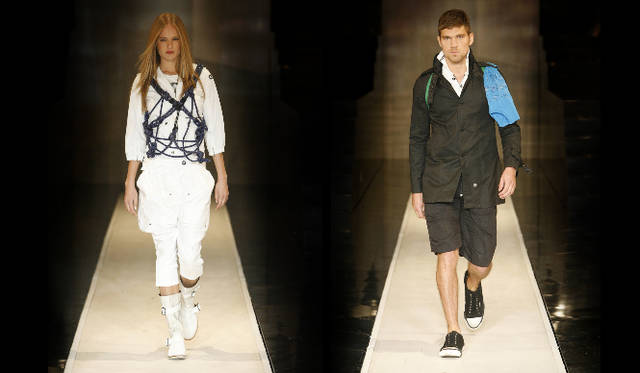 ニューヨーク・ファッションウィーク NY RAW（コレクションライン）2008年春夏コレクションのランウェイより