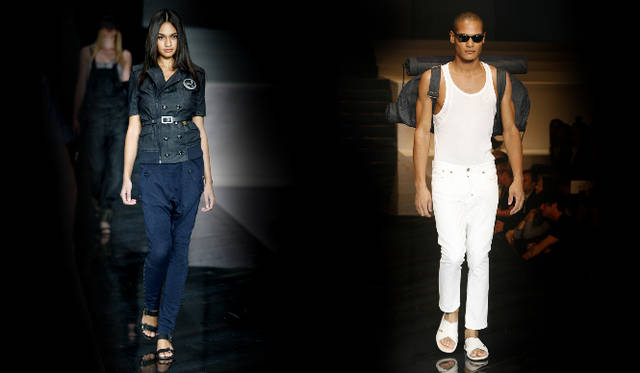 ニューヨーク・ファッションウィーク NY RAW（コレクションライン）2008年春夏コレクションのランウェイより