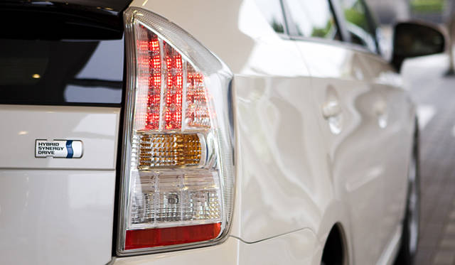 　テールランプとストップランプを一体化させたリアコンビネーションランプ。