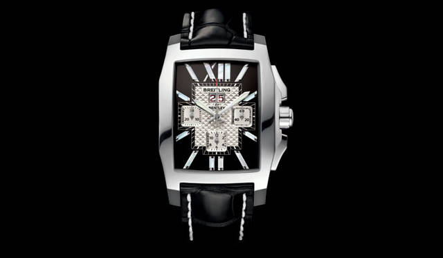 　ベントレー・フライングB・クロノグラフ　（自動巻き　SSケース　クロコダイルベルト）