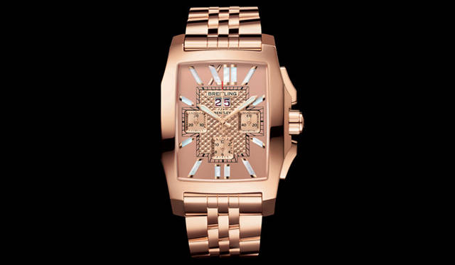 　ベントレー・フライングB・クロノグラフ　（自動巻き　18Kレッドゴールドケース　18Kローズゴールドブレス）