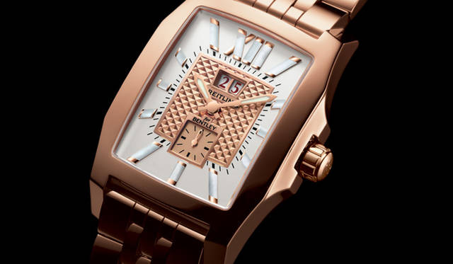 　グリッドパターンや、インデックスの枠にもエレガントなゴールドを使用。