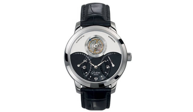 　パノ トゥールビヨンXL  　手巻き　18KWGケース　アリゲーターベルト