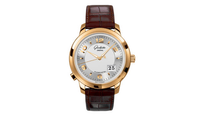 　パノマティック・セントラルXL    自動巻き　18KRGケース　アリゲーターベルト