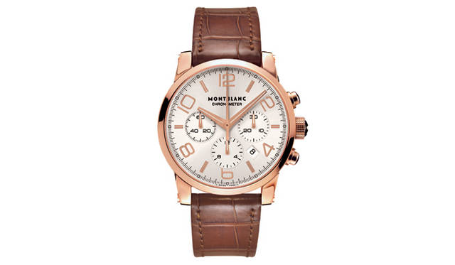 　タイムウォーカー クロノ オートマティック RG　　自動巻き　18Kレッドゴールドケース　アリゲーターベルト