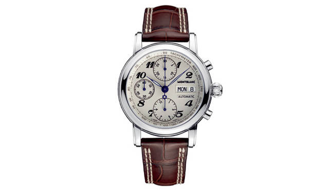 　スター クロノ オートマティック　　自動巻き　SSケース　アリゲーターベルト