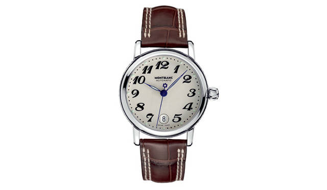 　スター ラージ オートマティック　　自動巻き　SSケース　アリゲーターベルト　