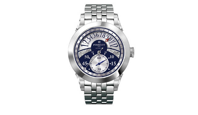 <strong>Perrelet｜ペルレ</strong> レギュレーター・アワーレトログラード　　自動巻き　SSケース＆ブレス