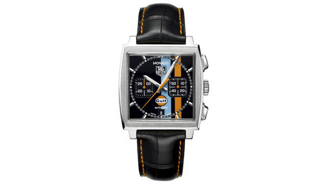 　モナコ・ヴィンテージ　　自動巻き　SSケース　アリゲーターベルト