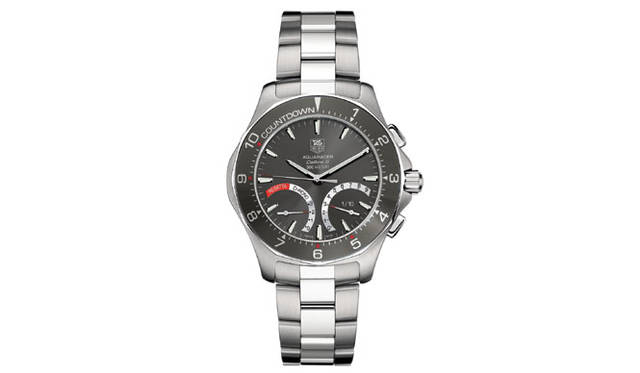 　ニューアクアレーサー　クロノグラフ　キャリバーS　レガッタ　　クオーツ　SSケース＆ブレス