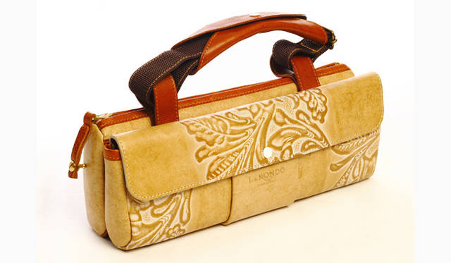 Embossed Leather W Bag 6万7200円