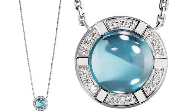 <b>Pendant　Chaumet　Class One Croisière ｜ショーメ クラス・ワン クルーズ ペンダント</b><br>WG×ブルートパーズ×ダイヤモンド 29万8200円