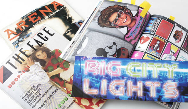 小沢さんが当時夢中になって集めたファッション雑誌。これらのビジュアルがブランドのアイデンティティとなっていく