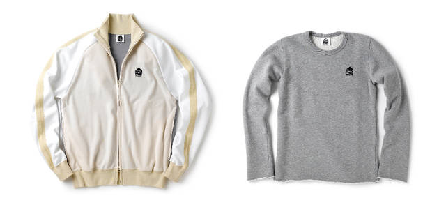 shirt, ¥49,140 and shirt with hood, ¥62,370 both from Comme des Garçons Shirt for Visvim.