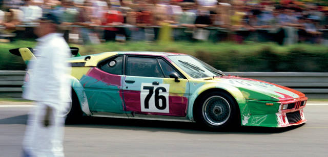 <b>BMW Art Car Collection</b><br>Andy Warhol<br>1979 - BMW M1 group 4 racing version