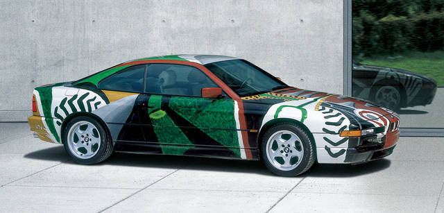 <b>BMW Art Car Collection</b><br>David Hockney<br>1995 - BMW 850 CSi