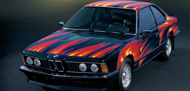 <b>BMW Art Car Collection</b><br>Ernst Fuchs<br>1982 - BMW 635 CSi