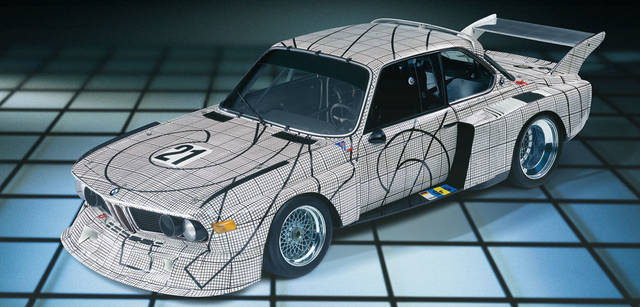 <b>BMW Art Car Collection</b><br>Frank Stella<br>1976 - BMW 3.0 CSL