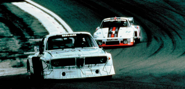 <b>BMW Art Car Collection</b><br>Frank Stella<br>1976 - BMW 3.0 CSL