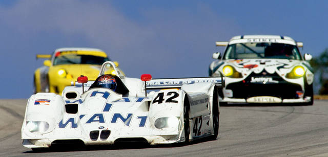 <b>BMW Art Car Collection</b><br>Jenny Holzer<br>1999 - BMW V12 LMR