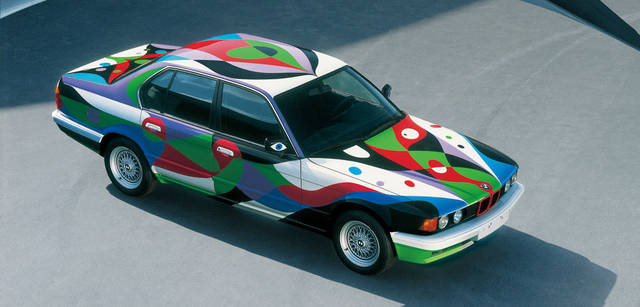 <b>BMW Art Car Collection</b><br>César Manrique<br>1990 - BMW 730i
