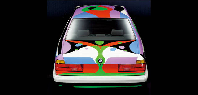 <b>BMW Art Car Collection</b><br>César Manrique<br>1990 - BMW 730i