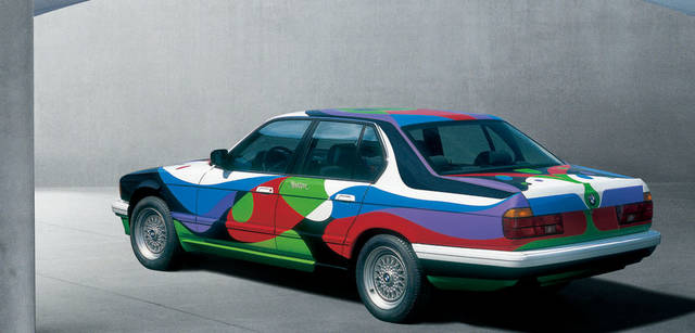 <b>BMW Art Car Collection</b><br>César Manrique<br>1990 - BMW 730i