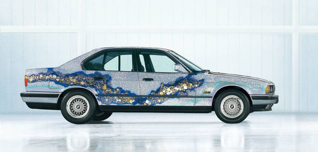 <b>BMW Art Car Collection</b><br>Matazo Kayama<br>1990 - BMW 535i