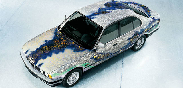 <b>BMW Art Car Collection</b><br>Matazo Kayama<br>1990 - BMW 535i