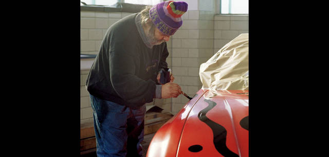 <b>BMW Art Car Collection</b><br>A.R.Penck<br>1991 - BMW Z1 making