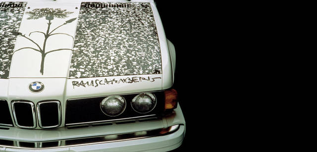 <b>BMW Art Car Collection</b><br>Robert Rauschenberg<br>1986 - BMW 635 CSi