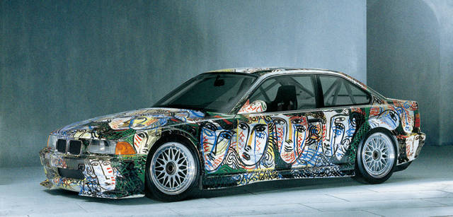 <b>BMW Art Car Collection</b><br>Sandro Chia<br>1992 - BMW 3 Series saloon-car racing prototype