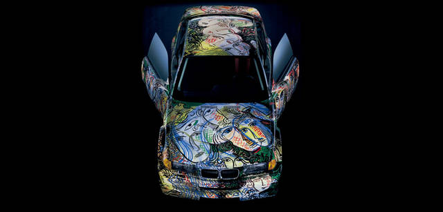 <b>BMW Art Car Collection</b><br>Sandro Chia<br>1992 - BMW 3 Series saloon-car racing prototype