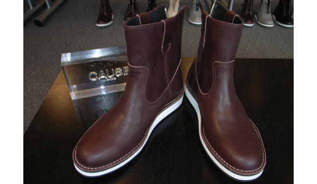 CAUSE BACK ZIP BOOTS 3万4650円
