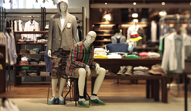 2階BEAUTY＆YOUTHユナイテッドアローズ店内（メンズ）