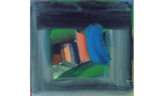 ハワード・ホジキン 《レイン》 1984-9年 164 x 179.5 x 51cm 油彩、木 テート蔵 Courtesy: Gagosian Gallery