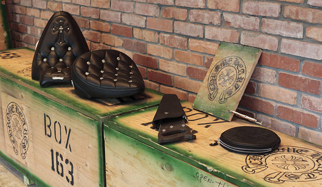 1階にあるガレージ