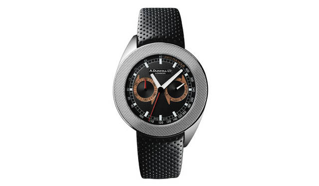 ホイールウォッチ クロノグラフ　　自動巻き　SSケース　カーフベルト