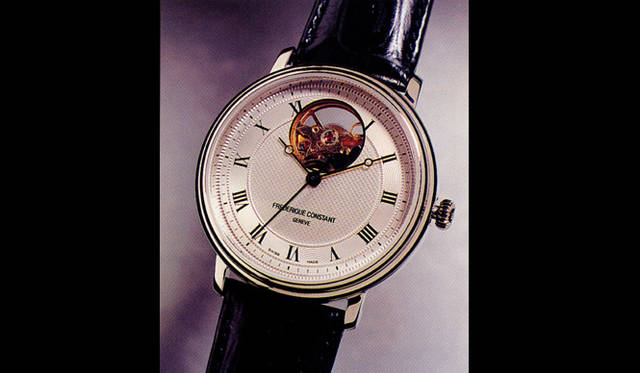   クラシック ハートビート 自動巻き　SSケース　レザーベルト　　※1994年に発表された世界初のハートビートモデル