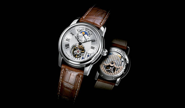   ハートビート マニュファクチュール オートマティック ムーンフェイズ デイト　　自動巻き　SSケース　アリゲーターベルト　世界限定1888本