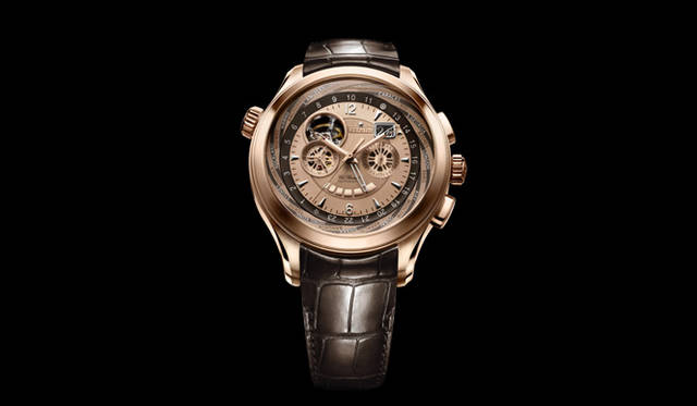 　グランドクラス トラベラー オープン マルチシティ　　自動巻き　18KRGケース　アリゲーターベルト