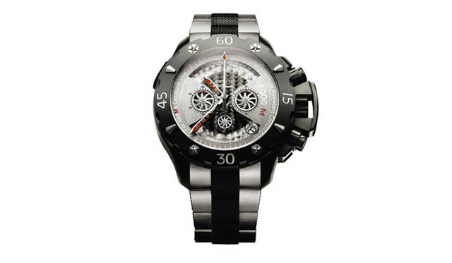 　デファイ エクストリーム クロノグラフ　　自動巻き　チタンケース　SS＆カーボン＆ケブラーブレス