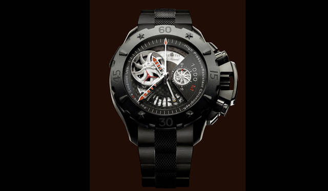 　デファイ エクストリーム オープン ステルス　　自動巻き　ブラックチタンケース＆ブレス