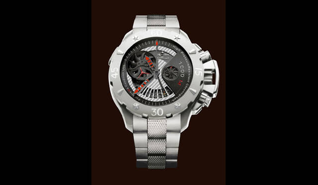 　デファイ エクストリーム オープン ステルス　　自動巻き　チタンケース＆ブレス